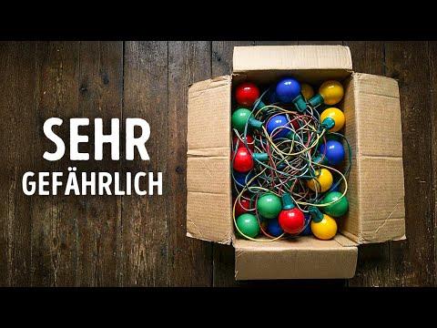 Die versteckte Gefahr von Weihnachtslichtern (Halten Sie Ihr Haustier fern)