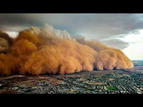 Sandstürme: Sand- und Staubwolken auf Video festgehalten!
