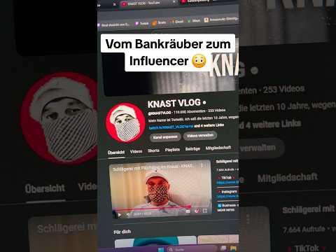 Vom Knacki zum Knast Vlogger - KNAST VLOG