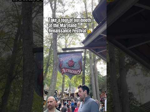 Who else loves Renaissance Festivals? 👑 Be sure to visit our booth at the Maryland Renn Faire 🛡️