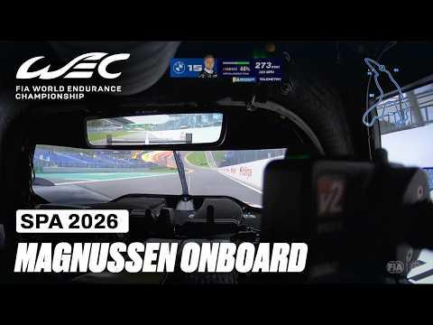 Kévin Magnussen BMW M Hypercar Onboard | TotalEnergies 6 Hours of Spa 2026 | FIA WEC