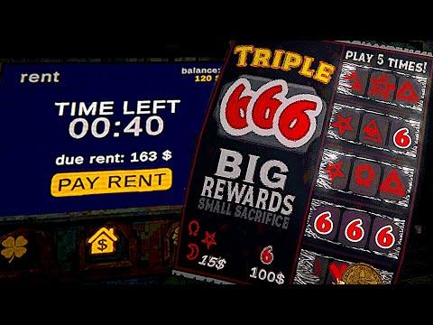 Horror Game Where You Scratch Lotto Cards To Pay Rent & I Put Emojis Over Dead People