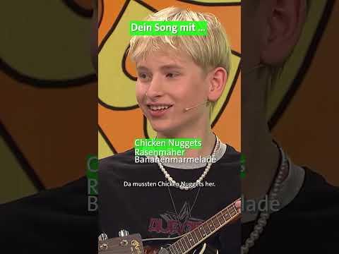 Challenge: 3 Wörter - Dein Song mit Kandidat Theo | Tigerenten Club #shorts