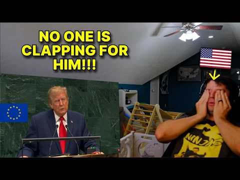 Awkward moment as Trump pauses for applause, but the World Leaders at the UN stay silent