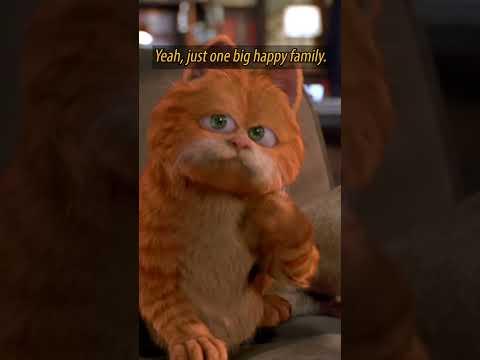 Why is this freaky cat talking directly to ME?! #garfield #cinemasins