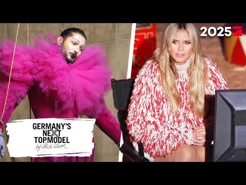 "Wie ein Albtraum wars!" Nawin enttäuscht Heidi beim Foto-Shooting | GNTM 2025 ProSieben