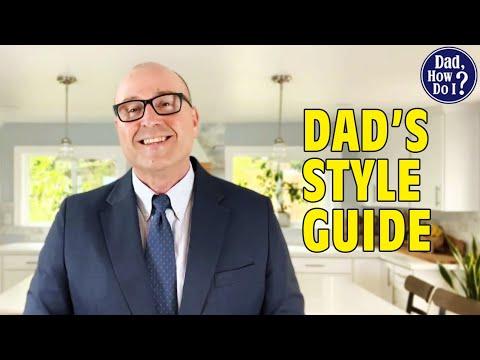 Dad Teaches How to Tie a Tie & Wear a Suit
