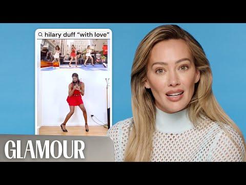 Hilary Duff Watches Fan Covers Online | Glamour