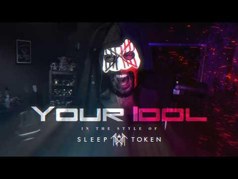 Your Idol from KPop Demon Hunters (In the style of Sleep Token)