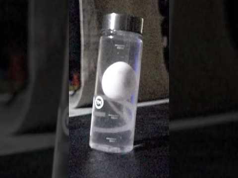This egg won’t break (neutral buoyancy egg drop test)