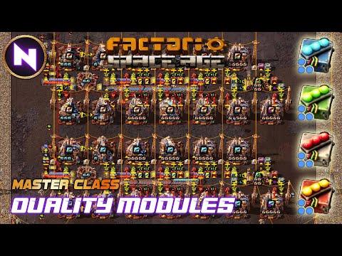 Getting Started with QUALITY; Putting Quality In MODULES | Factorio Space Age MASTER CLASS