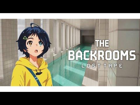 Walking in the Poolrooms in The Backrooms: Lost Tape #1 (Funny & Scary Moments)