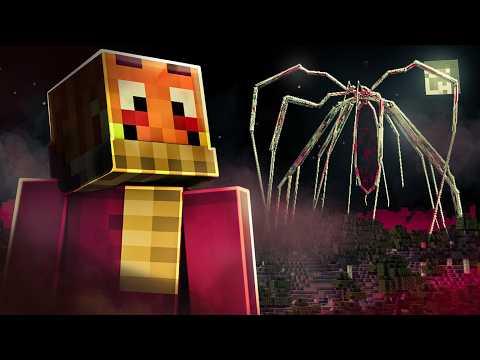 Minecraft, aber mit gigantischen SPINNEN