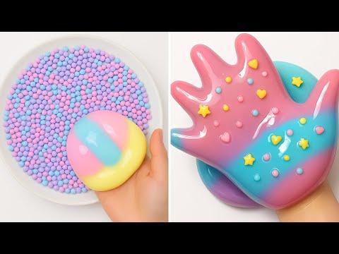 12 Hours Of Oddly Satisfying Slime ASMR - Relaxing When Stressed Or Sleepy