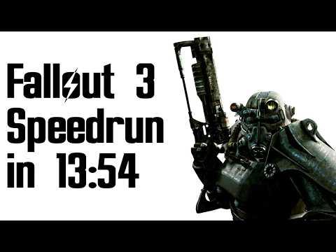 Fallout 3 Any% speedrun in 13:54
