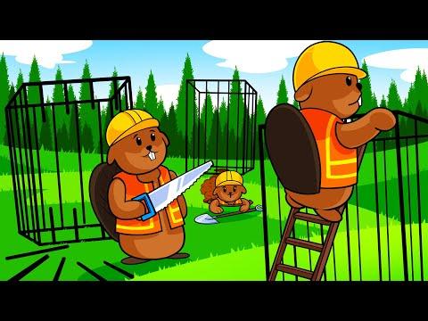 My beavers make a GREAT ESCAPE in Timberborn!
