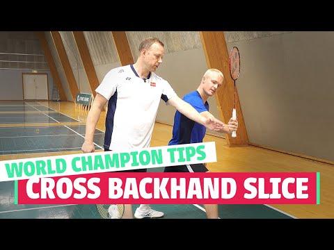 Backhand Slice Cross – World Champion Tips!
