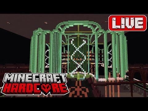 🔴 LIVE 🔴 Building a Laboratory in an ARCANE-INSPIRED City in Hardcore Minecraft