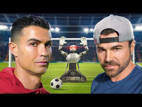 Ronaldo vs My Unbeatable Goalie Robot