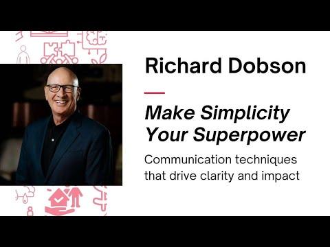 Make Simplicity Your Superpower | Richard Dobson | TEDxLakeheadU