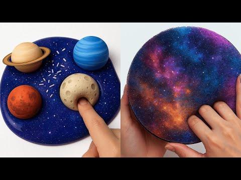 12 Hours of Galaxy Oddly Satisfying Slime ASMR - Relaxing When Stressed Or Sleepy