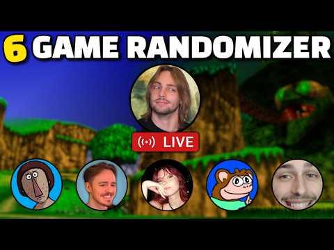 6 PLAYER MULTI-GAME RANDOMIZER WITH PARKY CHRIS DOMO JOSH & MITCH [2]