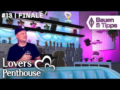 Gaming Room gestalten 🎮 Lovers Penthouse 💖 Bauen in Die Sims 4 mit allen Packs #13 (Finale)