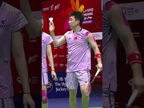Huang Dong Ping ready to pounce #shorts #badminton #BWF