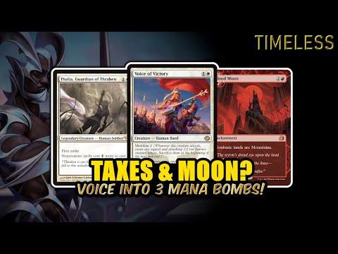Death & Taxes RETURNS to Timeless! Uncounterable Blood Moon Setup! | Timeless BO3 | MTG Arena