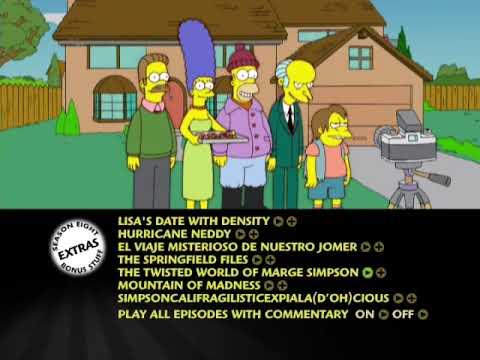 (Gameplay - 4768) The Simpsons: The Complete Eighth Season (Disc 2) (DVD Menu - 652)