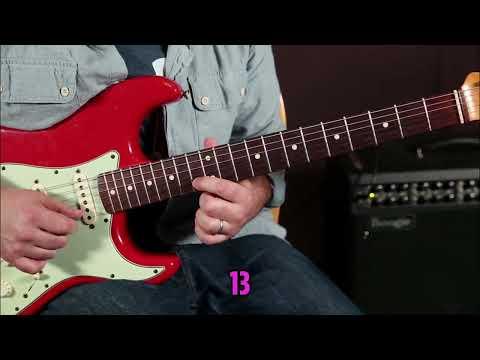 Eric Claptons Master G Minor Pentatonic Riffs