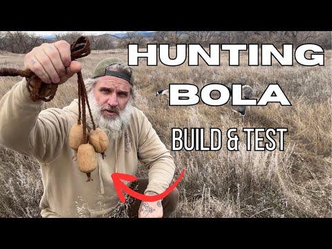 Hunting BOLA | Build and Test #survival #primitiveskills #primitivetechnology #ancienthistory #bola
