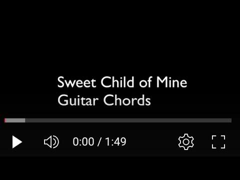 How Simple Chords Made Sweet Child O' Mine a Classic (SOLO TOO!)