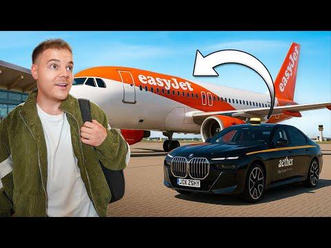 Ich fliege EasyJet mit ALLEN EXTRAS! (mit Chauffeur zum Flieger)