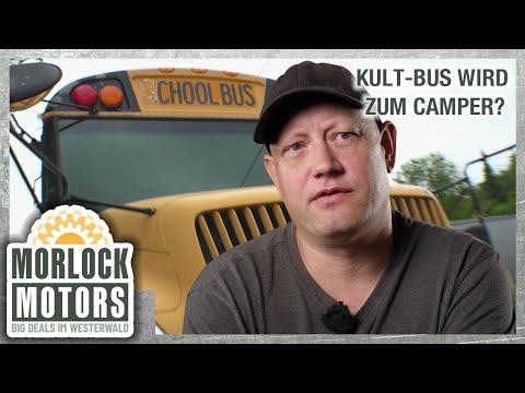 Ein echter KULTBUS steht zum Verkauf! US-Schulbus soll zum CAMPER werden!  | Morlock Motors