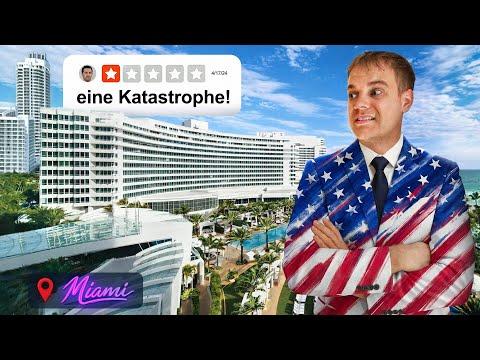 Ich übernachte im legendärsten Hotel in Miami & einiges läuft schief.. (The Fontainebleau 🇺🇸)