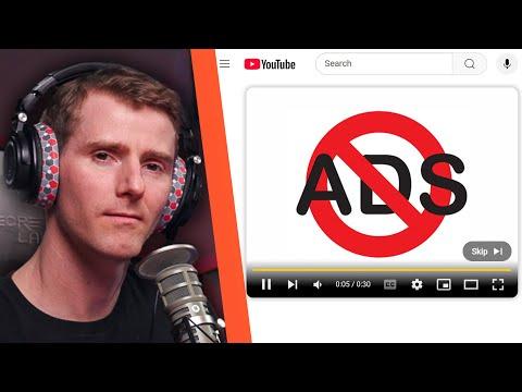 Why does YouTube allow ads for Adblock?