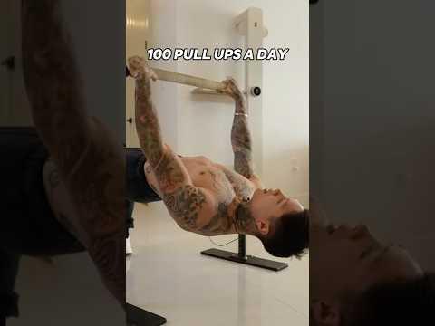 Tried 100 pull-ups daily… didn’t expect it to change EVERYTHING 😳