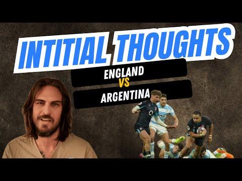 England vs Argentina - Quilter nations series - Argentina fight back - England hold on