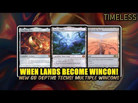 One Ring Carry?! 🧊 Dark Depths to the Finish Line | Timeless BO3 | MTG Arena