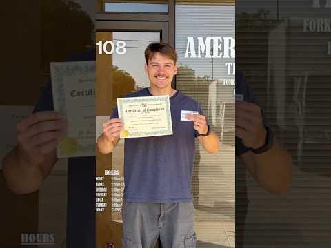 Got forklift certified