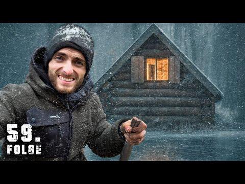 Der erste SCHNEE | Tag 59/100 autark