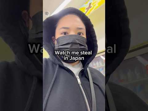 Stealing in Japan is fun