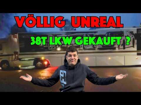 Verrückt das ohne Führerschein, jetzt ist die Einfahrt zu klein, Mercedes Actros Sattelzug gekauft?
