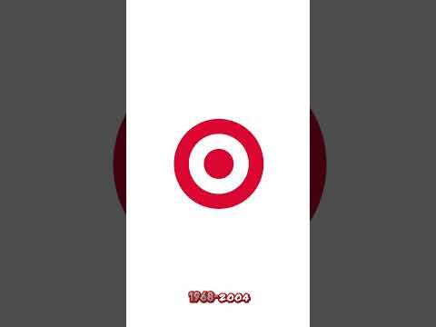 Target Logo Evolution Historical Logos #shorts #target #grocery #shopping #christmas #trending 