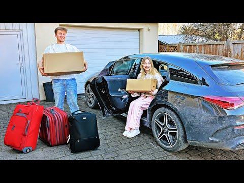 Wir holen die ersten Sachen für unser neues Zuhause😍 (und wohnen erstmal im Auto💀) VanTrue Dashcam