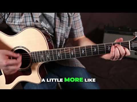 How a beginner guitar player (Sounded like a PRO) At open mic's