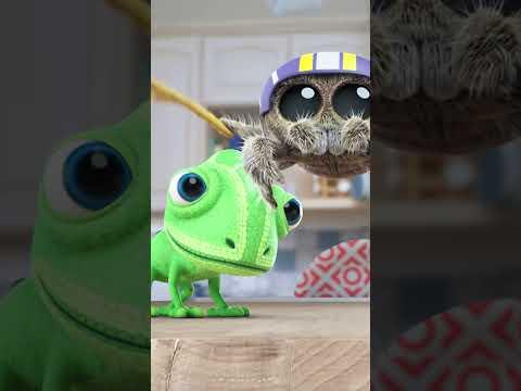 Lucas the Spider's Attempt to Flying Part II #lucasthespider #kidsvideo #kidscartoon