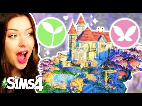 Building a House for FAIRIES IN THE SIMS 4