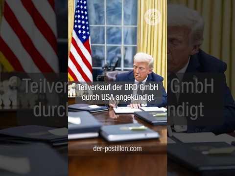 Teilverkauf der BRD GmbH durch USA angekündigt